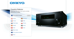 Desktop Screenshot of es.onkyo.com