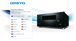 Desktop Screenshot of it.onkyo.com