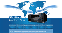 Desktop Screenshot of onkyo.com