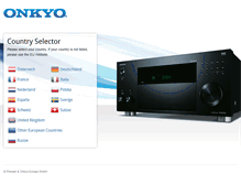 Tablet Screenshot of fr.onkyo.com