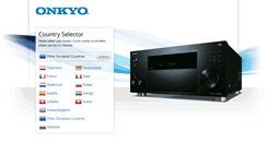 Desktop Screenshot of de.onkyo.com