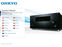 Tablet Screenshot of de.onkyo.com